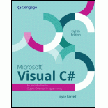 Microsoft Visual C#: An Introduction to Object-Oriented Programming