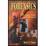 Forensics : The Winner's Guide to Speech Contests