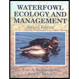 Waterfowl Ecology and Management