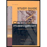 Criminal Investigation-Study Guide