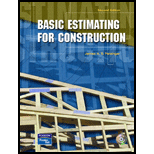 Basic Estimating for Construction - With CD