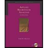 Applied Regression Analysis - A Second Course in Business and Economic Statistics -Text Only