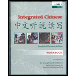 Integrated Chinese Level 1 Part 2 Simplified - Workbook
