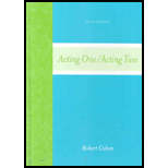 Acting One / Acting Two
