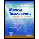 Diehl.. Med Transcript : Tech and Proc - Text Only