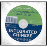 Integrated Chinese Level 1 Part 1 - Audio CDs (4)