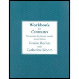Contrastes: Grammaire du francais courant - Workbook
