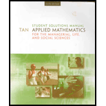 Applied Mathematics for Mgrl... -Stud. Soln Man.