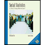 Social Statistics - With CD and Disk