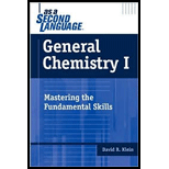 General Chemistry I as Second Language