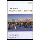 Primer on Organizational Behavior