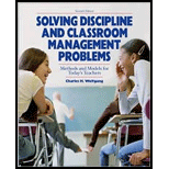 Solving Discipline and Classroom Management Problems: Methods and Models for Today's Teachers