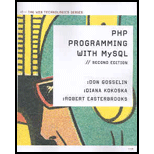 PHP Programming with MySQL