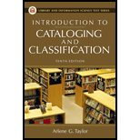 Introduction to Cataloguing and Classification