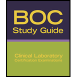 BOC Study Guide: Clinical Laboratory Certification Examinations