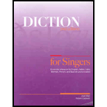 Diction for Singers: Concise Guide to English, Italian, Latin, German, French, and Spanish Pronunciation