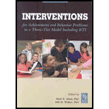 Interventions for Academic and Behavior Prob.