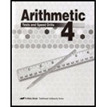 Arithmetic 4 - Tests and Speed Drills