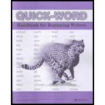 Quick Word: Handbook for Beginning Writers