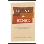 Perrine's Sound and Sense: An Introduction to Poetry (High School)