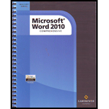 Microsoft Word 2010 : Comprehensive