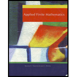 Applied Finite Mathematics (Custom)
