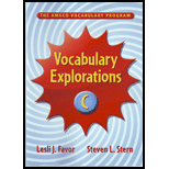 Amsco Vocabulary Program (Vocabulary Explorations, Level C)