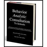 Behavior Analytic Consultation to Schools