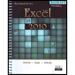 Benchmark : Microsoft Excel 10 Level 1 and 2 - With CD