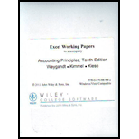 Accounting Principles -Excel Working Papers-CD (Sw)