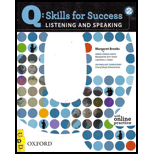 Q: Skills for Success Listening and Speaking 2 - Text Only