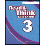Read and Think Skills Sheet 3