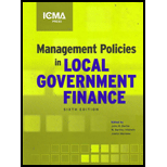 Management Policies in Local Government Finance