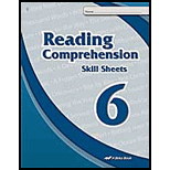 Reading Comprehension 6 - Skills Sheet