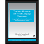 Teaching Grammar in Second Language Classrooms