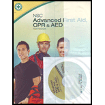 NSC Advanced First Aid, CPR and AED - With DVD