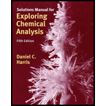 Exploring Chemical Analysis-Solution Manual