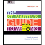 St. Martin's Guide to Writing (With Handbook)