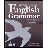 Fundamentals of English Grammar, With Answer Key - Text Only