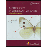 AP Biology Investigative Labs (1 Copy)