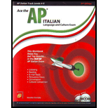 Ace the AP Italian Language and Cultural Examination - With CD