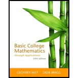 Basic College Mathematics through Applications (Loose)