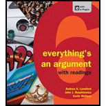 Everything's an Argument: With Readings
