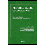 Federal Rules of Evidence, 12-13 Text
