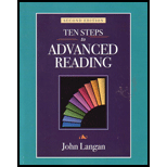 Ten Steps to Advanced Reading