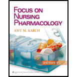 Focus on Nursing Pharmacology - Package