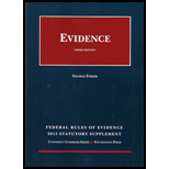 Federal Rules of Evidence 2013-2014 Statutory Supplement