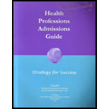 Health Professions Admissions Guide