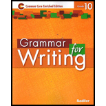 Grammar for Writing - Level Orange, Grade 10