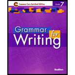 Grammar for Writing - Level Purple, Grade 7